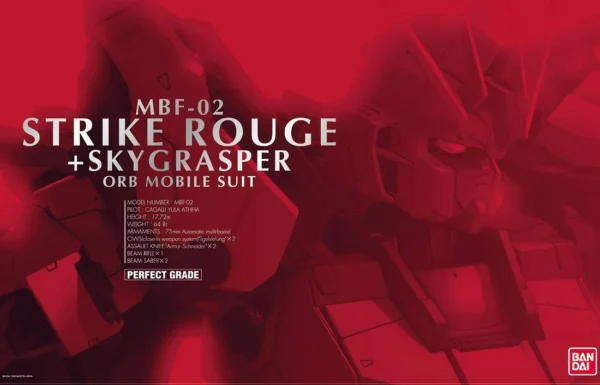PG 1/60 MBF-02 Strike Rouge + Skygrasper - Image 2