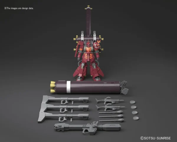 MG 1/100 Zaku II High Mobility Type Psycho Zaku Ver. Ka (Gundam Thunderbolt) - Image 6