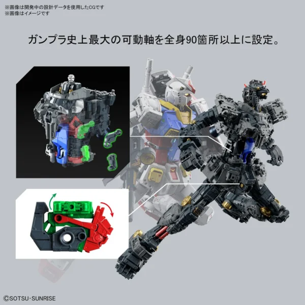 PG Unleashed 1/60 RX-78-2 Gundam - Image 13