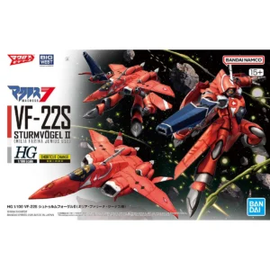 HG 1/100 Model Kit Macross 7 - #06 VF-22S Sturmvögel II Milia Farina Jenius Use
