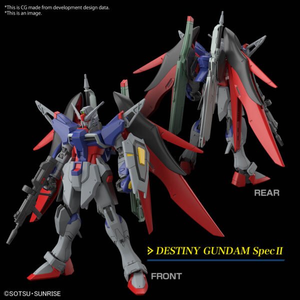 HG Destiny Gundam Spec II & Zeus Silhouette - Image 9