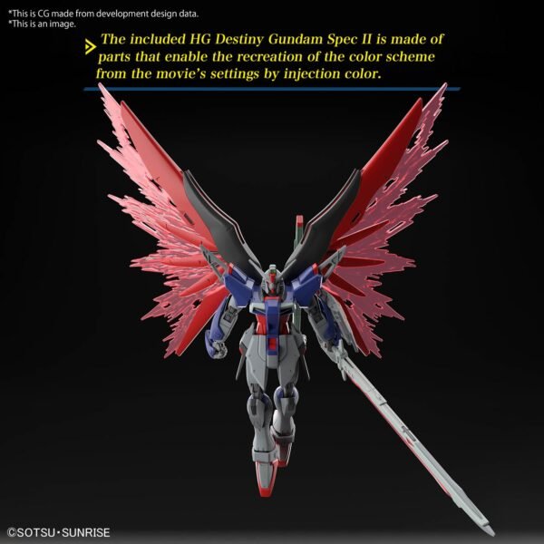 HG Destiny Gundam Spec II & Zeus Silhouette - Image 7