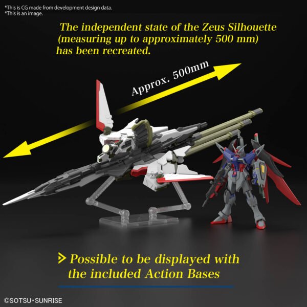 HG Destiny Gundam Spec II & Zeus Silhouette - Image 10