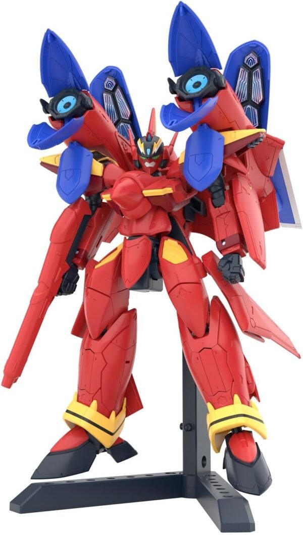 HG VF-19 Custom Fire Valkyrie with Sound Booster "Macross 7" Bandai Hobby HG 1/100 Scale Kit - Image 2