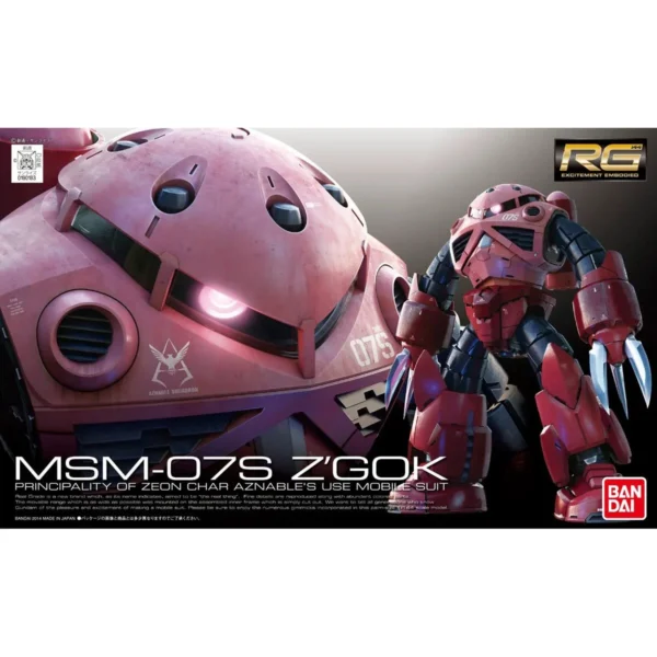 RG MSM-07S Z'Gok Char's Custom