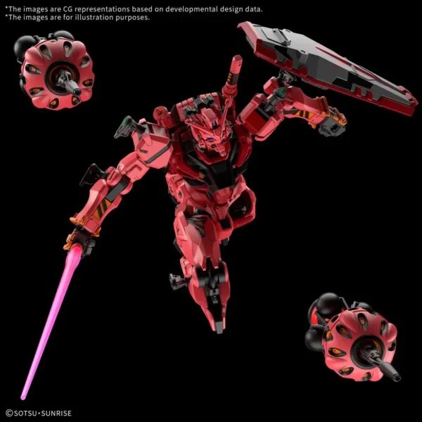 HG GQuuuuuuX Red Gundam - Image 13