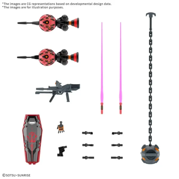 HG GQuuuuuuX Red Gundam - Image 11