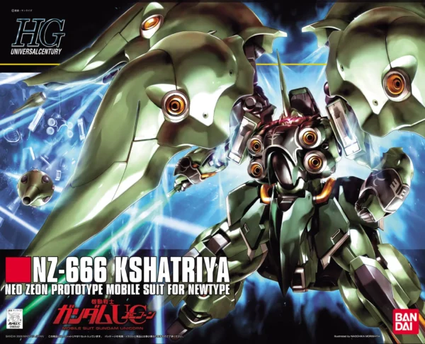 Bandai Hobby HGUC NZ-666 Kshatriya - Image 2