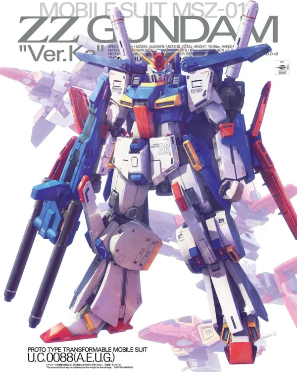 MG ZZ Gundam Ver. Ka - Image 2