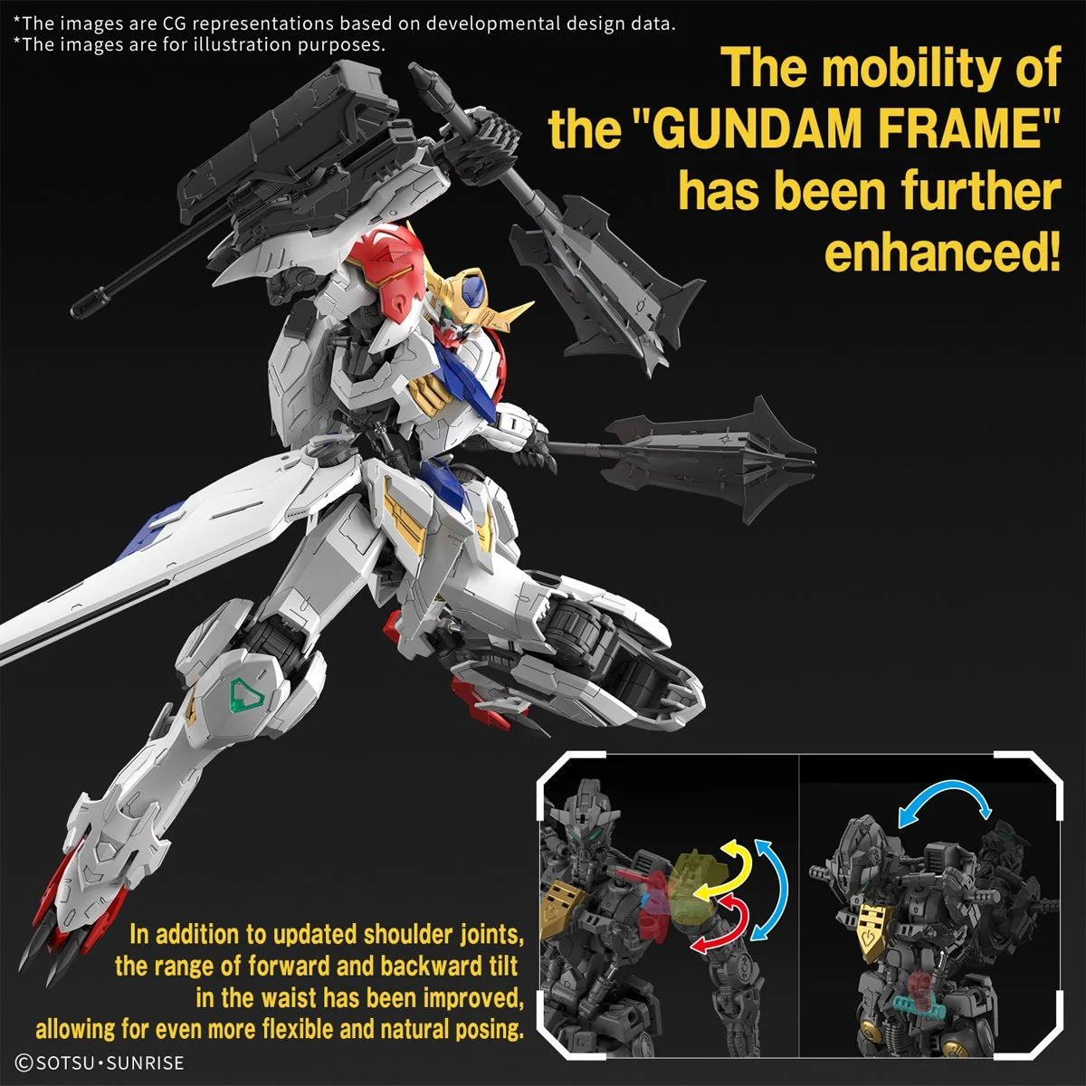 MG 1/100 GUNDAM BARBATOS LUPUS - Image 14