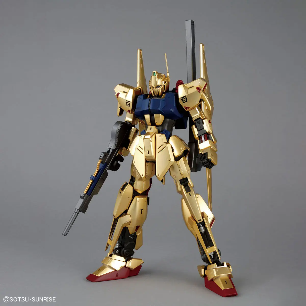 MG HYAKU-SHIKI Ver.2.0 Gold Plated Model Kit - A Plus Gundam