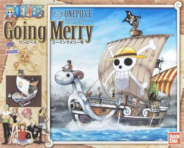 One Piece Going Merry Model Ship Bandai Kit - A Plus Gundam
