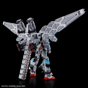 Alternative view of Bandai RX-78F00/E Gundam (EX-001 G.L.R.S.S. Feather UNIT) 1/144 Model Kit